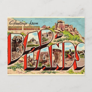 La tarjeta postal del PN Badlands