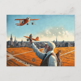 La tarjeta postal del tío Si, arte de la vieja aer
