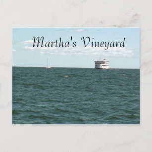 La tarjeta postal del viñedo de Martha
