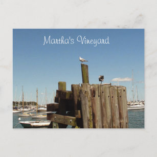 La tarjeta postal del viñedo de Martha