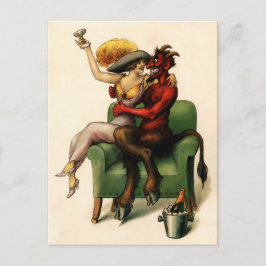 La tarjeta postal del vitícola victoriano y del di