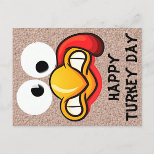 La tarjeta postal facial divertida de Turquía