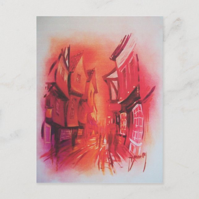 La tarjeta postal Shambles York (Anverso)