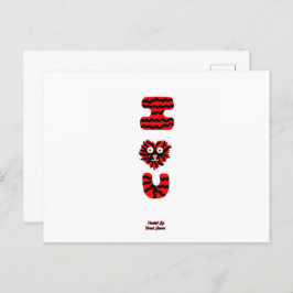 La tarjeta postal U confusa