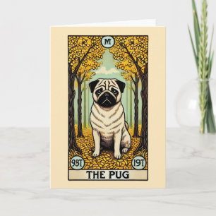 La tarjeta Pug Tarot