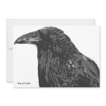 La tarjeta Raven Flat