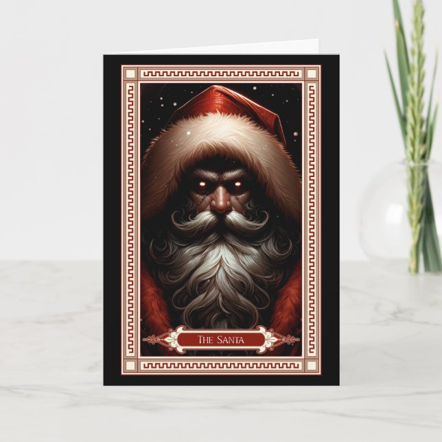 La tarjeta Santa Tarot (Anverso)