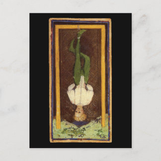 La tarjeta Tarot de hombre ahorcado