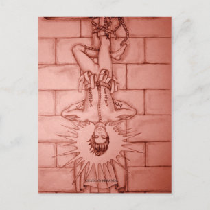 La tarjeta Tarot de hombre ahorcado