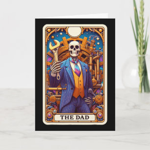 La Tarjeta Tarot del Papá Esqueleto Día del Padre