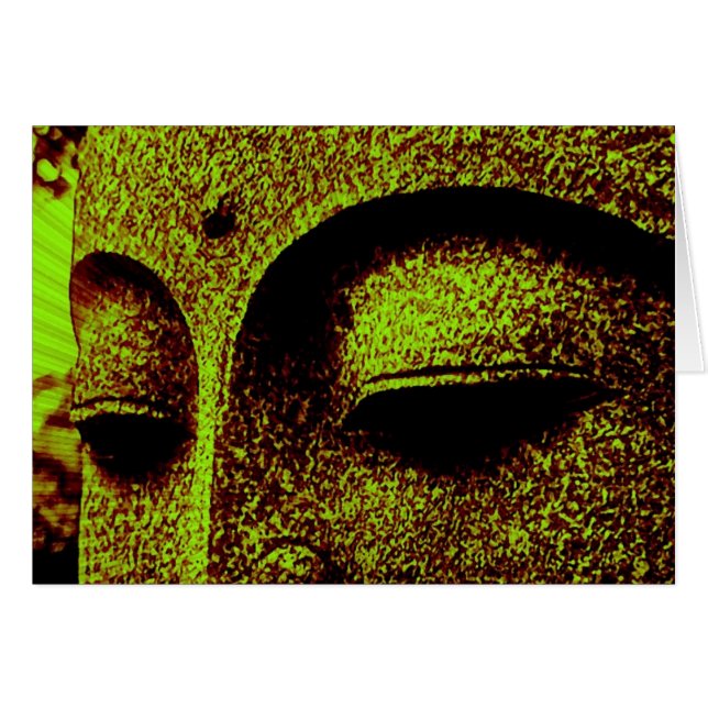 La tarjeta verde de Buda (Anverso (Horizontal))