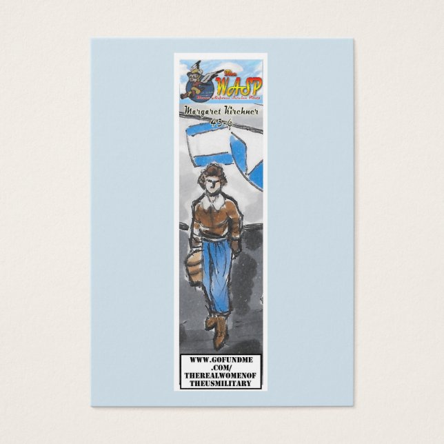 La tarjeta WASP Margaret Kirchner (Frente)