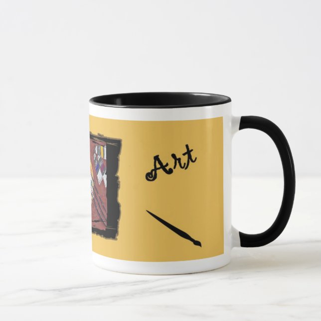 La taza adaptable del artista (Derecha)