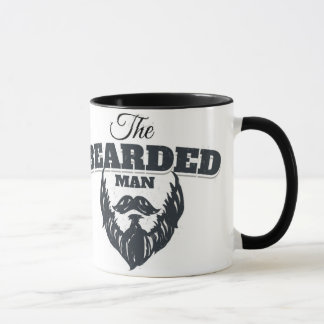 - La taza barbuda del inconformista del vintage