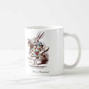 La taza blanca del conejo