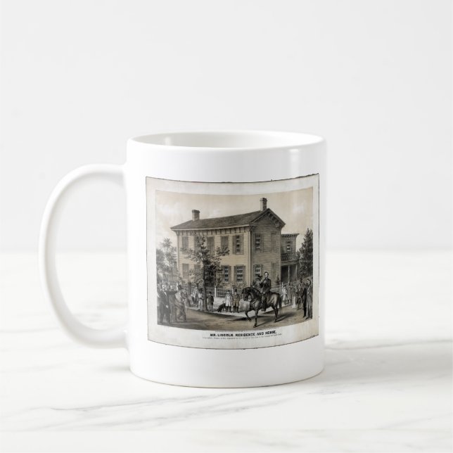 La taza casera de Abraham Lincoln (Izquierda)