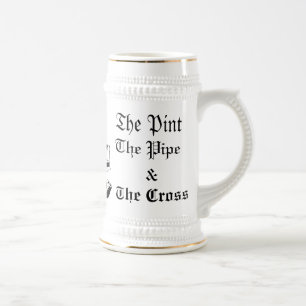 La taza católica de Stein del dormitorio