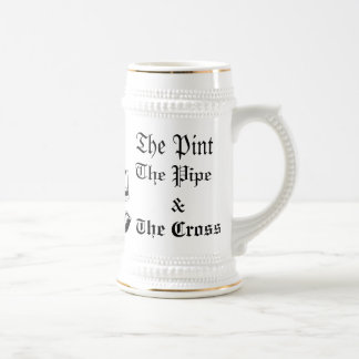 La taza católica de Stein del dormitorio
