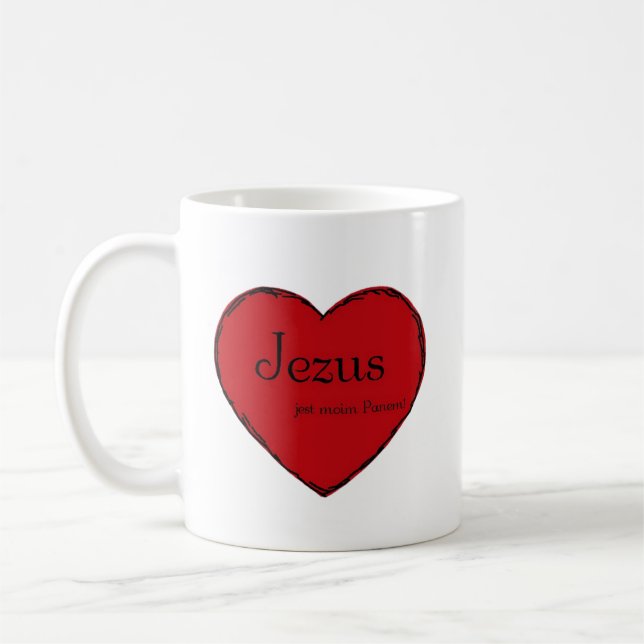 La taza clásica de la colección "Jesús es mi Señor (Izquierda)