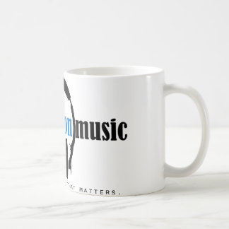 La taza clásica muestra BEM "música que las