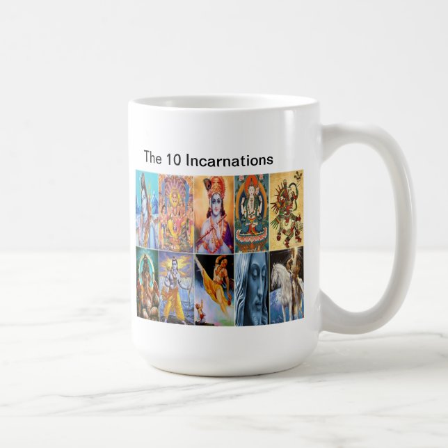La taza de 10 encarnaciones (Derecha)