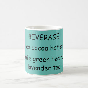 ¡La taza de Aqua para todo tipo de bebidas!