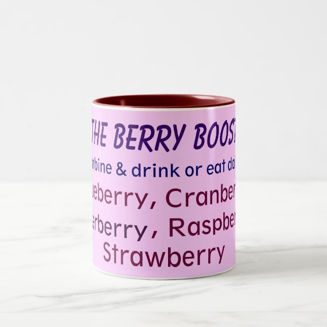 La taza de Berry Boost (Centro)
