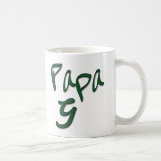 La taza de café auténtica de G de la papá