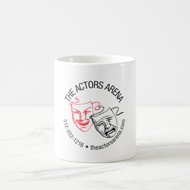 ¡La taza de café de la arena de los actores! (Centro)