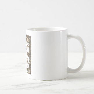 La Taza de Café de la Carta del Tarot del Trabajad