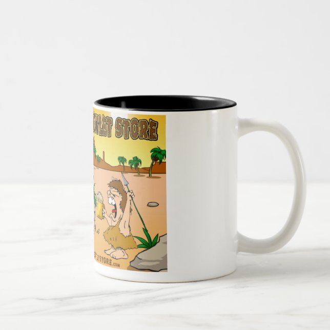 La taza de café de la cueva del hombre (Derecha)