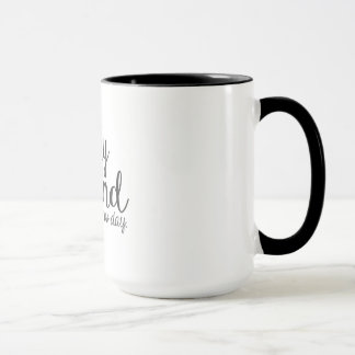 La taza de café de la mañana, es hoy un día a