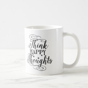 La taza de café de la tipografía, piensa