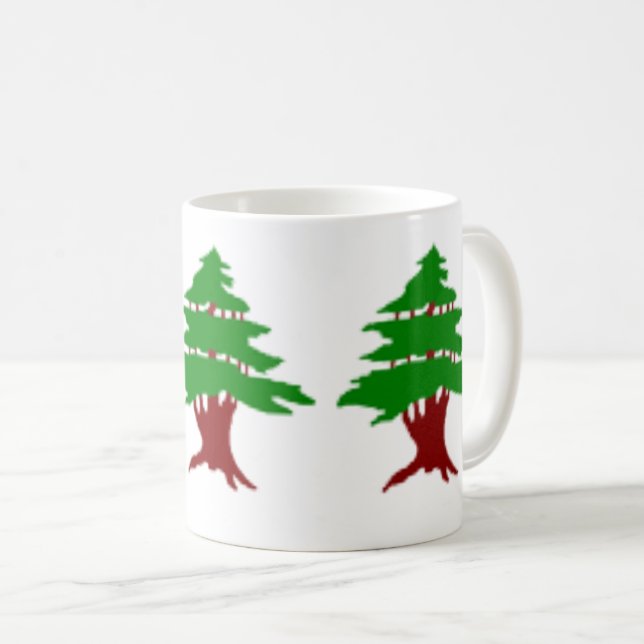 La taza de café de Los Cedros del Líbano (Anverso derecho)