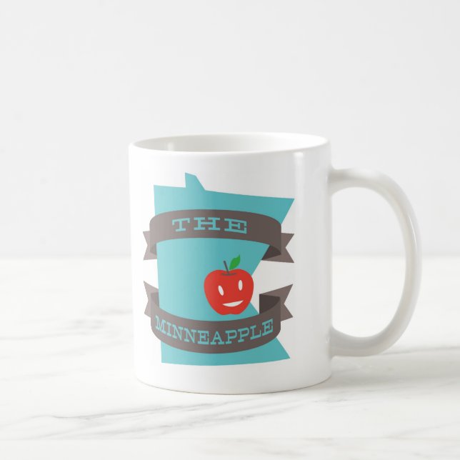 La taza de café del estado de Minneapple (Derecha)