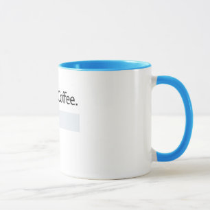 La taza de café Facebook manosea con los dedos