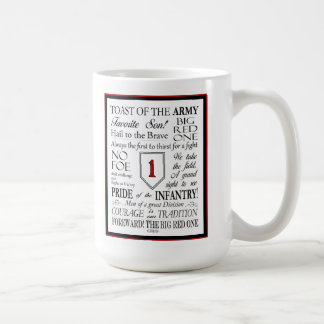 La taza de café grande de la canción del rojo uno