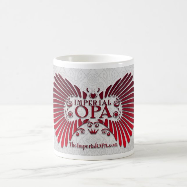 La taza de café imperial de OPA - marca II (Centro)