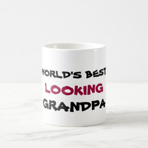 La taza de café más apuesta del abuelo del mundo