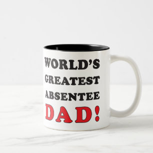 La taza de café más grande del papá del ausente