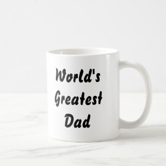 La taza de café más grande del papá del mundo