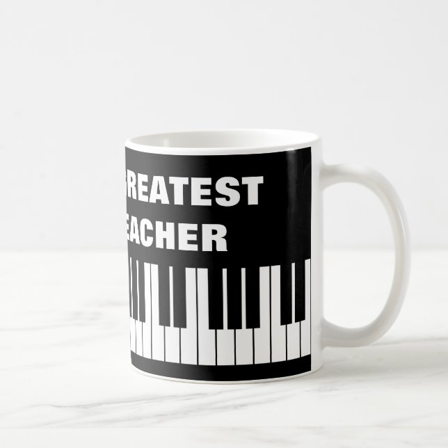 La taza de café más grande del profesor del piano (Derecha)