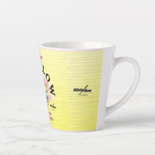 La Taza de Café OVERFLOW Latte Diseñada por Adiela
