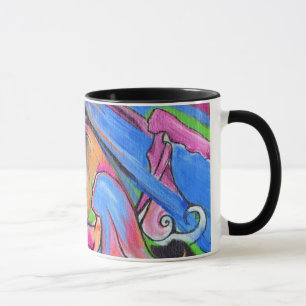 La taza de café rosada del campanero de Lovelies