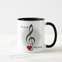La taza de Carla 11 onzas: Mi alma mi canción