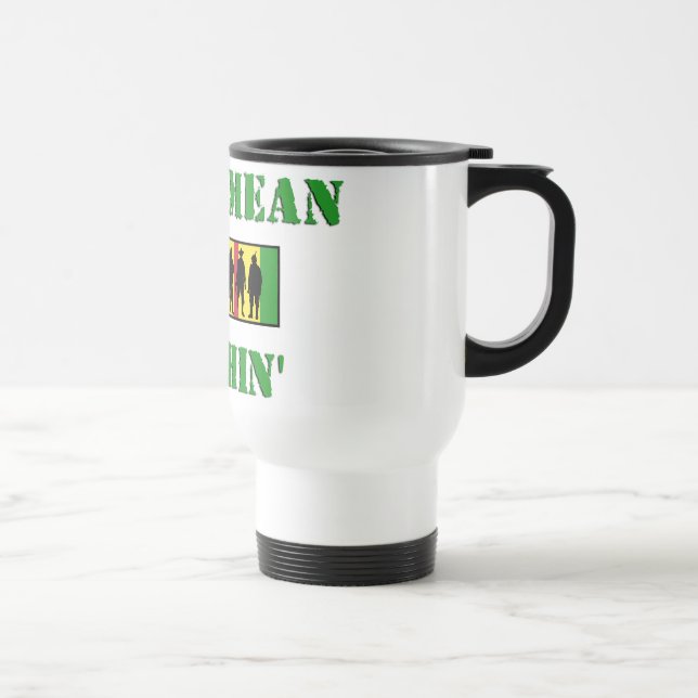 La taza de Coffe del veterano de Vietnam/aisló la (Derecha)