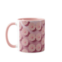 La taza de embutido de los dias rosados