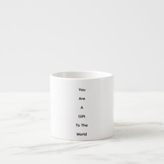 La taza de especialidad de espresso