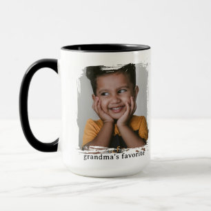 La taza de foto personalizada favorita de la abuel