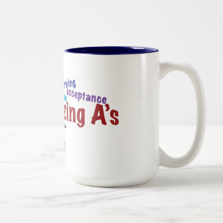 La taza de la a asombrosa